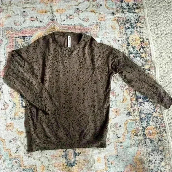 Athleta Studio to Street Splatter  Animal Print Womens Small EUC - Picture 3 of 6